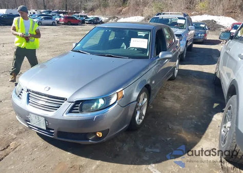 2008 Saab 9-5 2.3T from USA, damaged, VIN YS3ED49G483502000